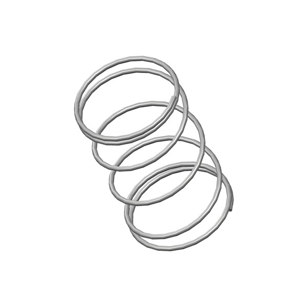 Approved Vendor Compression Spring, O= .703, L= 1.19, W= .032 G709971165 - main